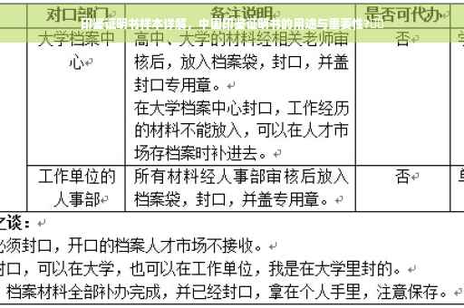 印鉴证明书样本详解，中国印鉴证明书的用途与重要性?⚡️