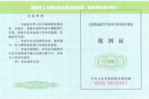 揭秘手工与银行流水背后的故事，费用及影响分析??