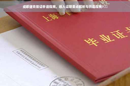 成都捷克签证申请指南，收入证明要点解析与开具指南?⚡️