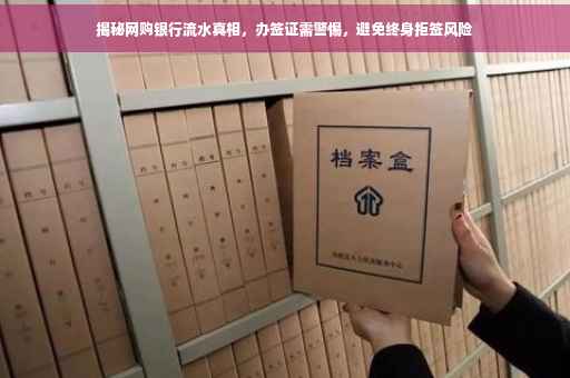 揭秘网购银行流水真相，办签证需警惕，避免终身拒签风险