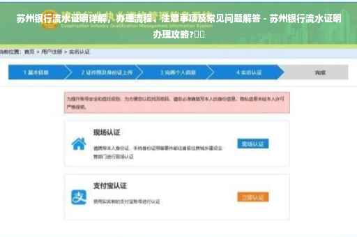 苏州银行流水证明详解，办理流程、注意事项及常见问题解答 - 苏州银行流水证明办理攻略?⚡️