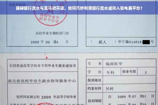 揭秘银行流水与亚马逊开店，如何巧妙利用银行流水成功入驻电商平台？