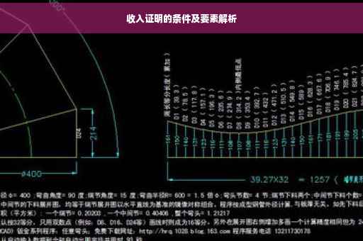 收入证明的条件及要素解析