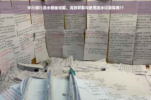 中行银行流水模板详解，高效获取与使用流水记录指南??
