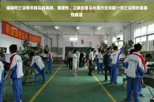 揭秘死亡证明书背后的真相，重要性、正确态度与处理方式详解??死亡证明的重要性解读