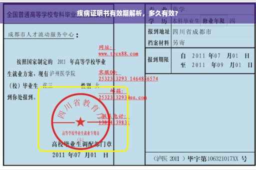 疾病证明书有效期解析，多久有效？