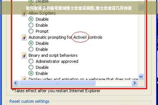 如何根据证书编号查询博士毕业证真假,博士毕业证几月份发