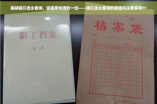揭秘银行流水查询，你需要知道的一切——银行流水查询的阈值与注意事项??