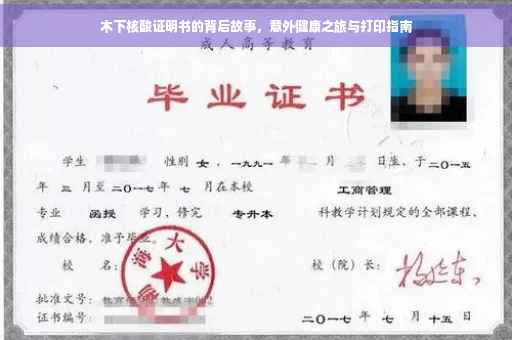 木下核酸证明书的背后故事，意外健康之旅与打印指南