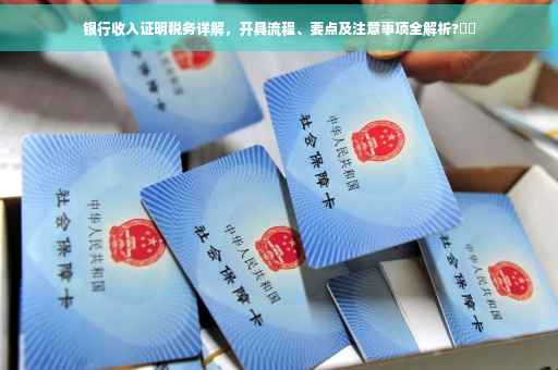 银行收入证明税务详解，开具流程、要点及注意事项全解析?⚡️