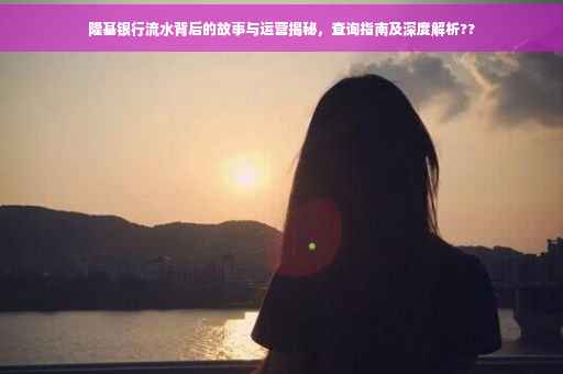 隆基银行流水背后的故事与运营揭秘，查询指南及深度解析??