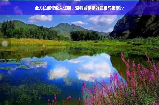 全方位解读收入证明，查看最便捷的途径与指南??