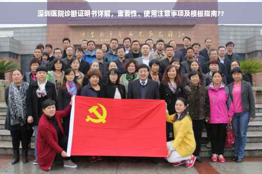 深圳医院诊断证明书详解，重要性、使用注意事项及模板指南??