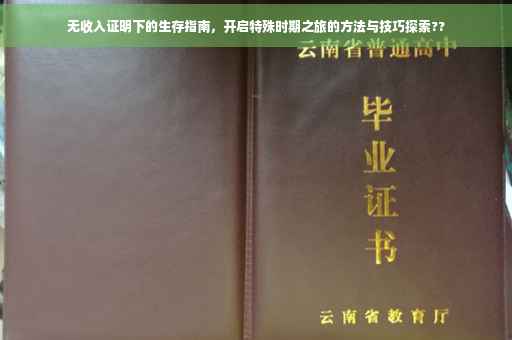 无收入证明下的生存指南，开启特殊时期之旅的方法与技巧探索??