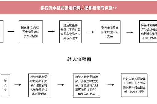 银行流水格式筛选详解，操作指南与步骤??