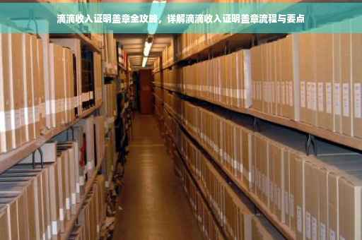 滴滴收入证明盖章全攻略，详解滴滴收入证明盖章流程与要点