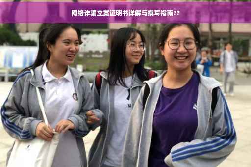 网络诈骗立案证明书详解与撰写指南??