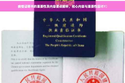 病情证明书的重要性及内容要点解析，核心内容与重要性探讨?✨