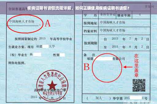 疾病证明书请假流程详解，如何正确使用疾病证明书请假？