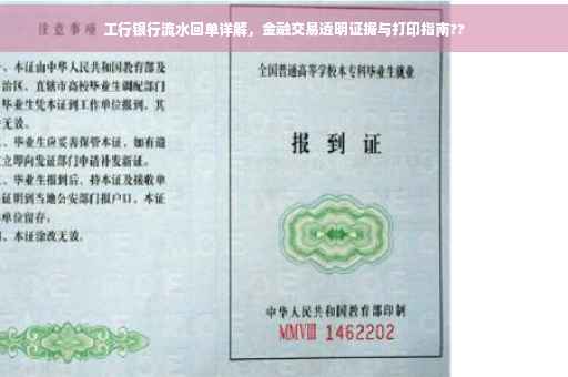工行银行流水回单详解,金融交易透明证据与打印指南?? 工行银行流水回单详解,金融交易透明证据与打印指南??