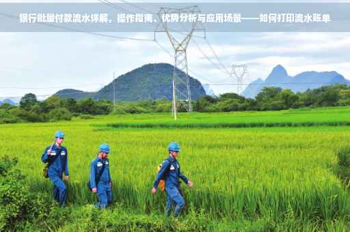 银行批量付款流水详解，操作指南、优势分析与应用场景——如何打印流水账单