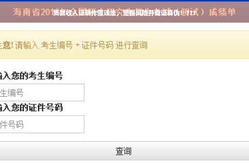 贷款收入证明作假违法，警惕风险并查证真伪！???