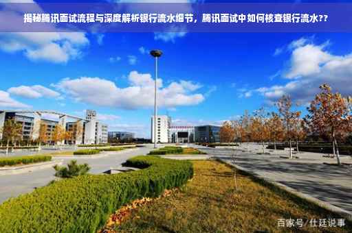 揭秘腾讯面试流程与深度解析银行流水细节，腾讯面试中如何核查银行流水??