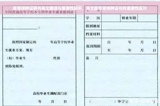 疫苗接种证明书英文翻译与重要性解析，英文版疫苗接种证书的重要性探讨
