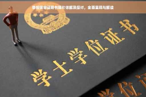 举报候审证明书图片详解及探讨，全面呈现与解读