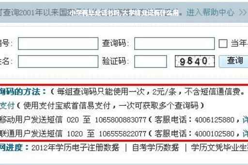 小学有毕业证书吗,大学结业证有什么用