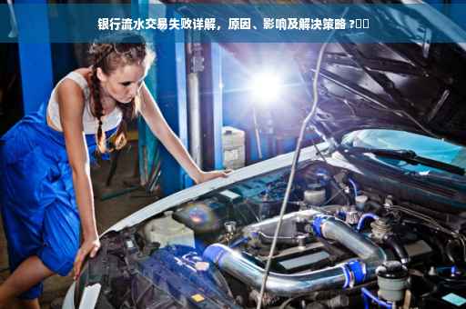 银行流水交易失败详解，原因、影响及解决策略 ?⚡️