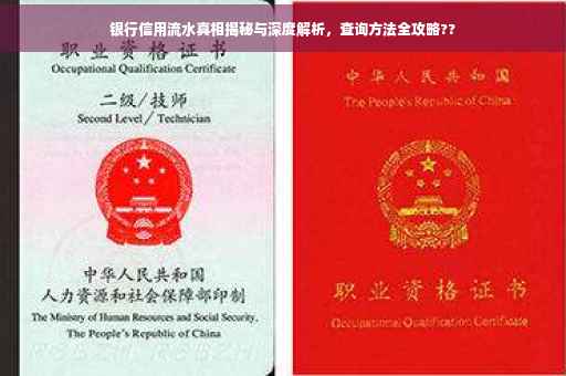 银行信用流水真相揭秘与深度解析，查询方法全攻略??