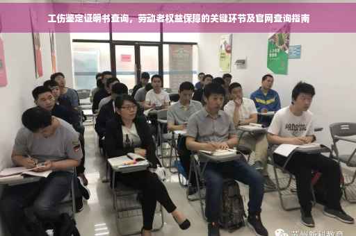 工伤鉴定证明书查询，劳动者权益保障的关键环节及官网查询指南