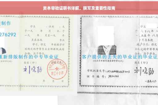 资本审验证明书详解，撰写及重要性指南