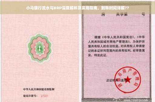 小马银行流水与BRP深度解析及实用指南，到账时间详解??
