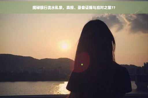 揭秘银行流水乱象，真相、录音证据与应对之策??