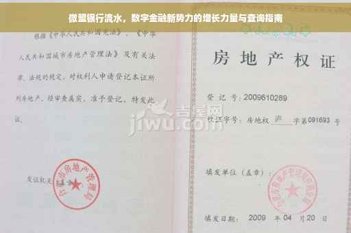 微盟银行流水，数字金融新势力的增长力量与查询指南