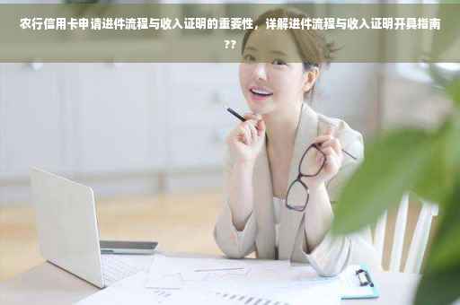 农行信用卡申请进件流程与收入证明的重要性，详解进件流程与收入证明开具指南??
