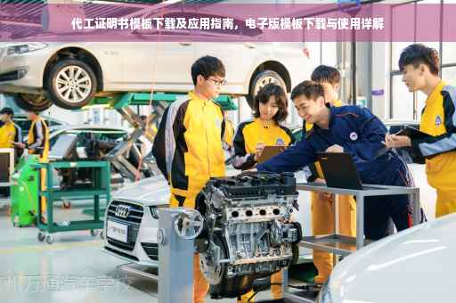 代工证明书模板下载及应用指南，电子版模板下载与使用详解