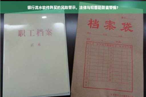银行流水软件购买的风险警示，法律与犯罪陷阱需警惕?