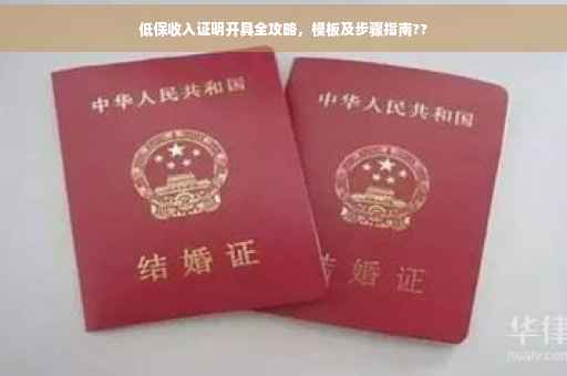 低保收入证明开具全攻略，模板及步骤指南??