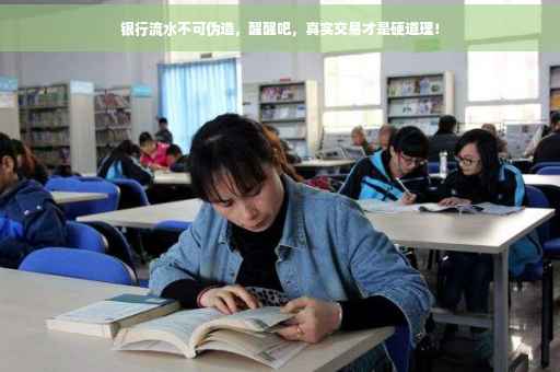 银行流水不可伪造，醒醒吧，真实交易才是硬道理！