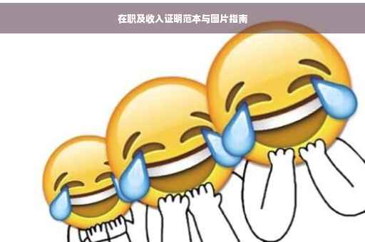 在职及收入证明范本与图片指南