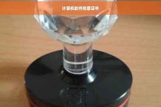 计算机软件挂靠证书