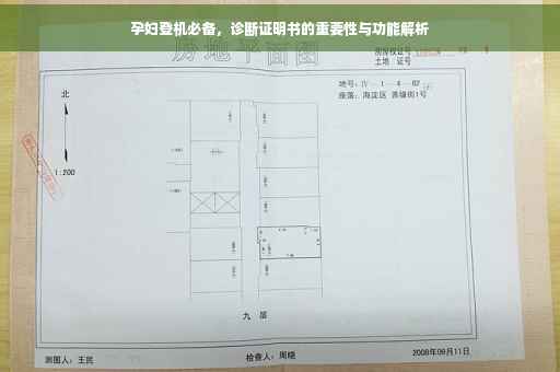 孕妇登机必备，诊断证明书的重要性与功能解析
