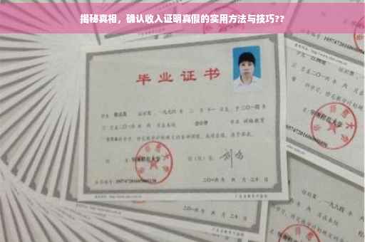 揭秘真相，确认收入证明真假的实用方法与技巧??