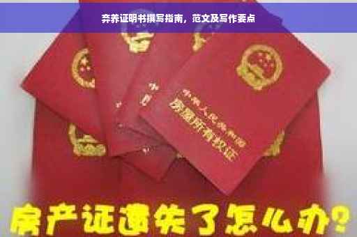 弃养证明书撰写指南，范文及写作要点
