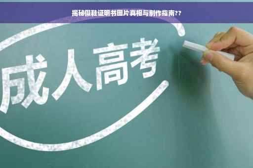揭秘假鞋证明书图片真相与制作指南??
