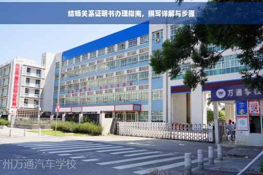 结婚关系证明书办理指南，撰写详解与步骤