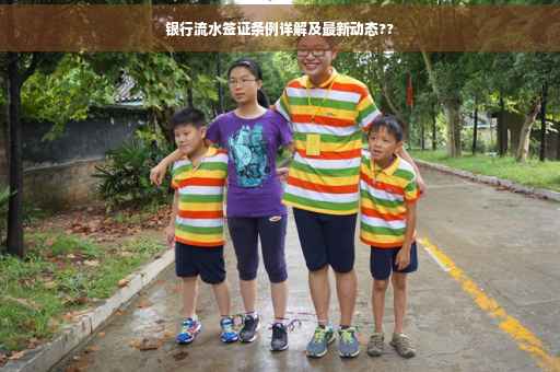 银行流水签证条例详解及最新动态??